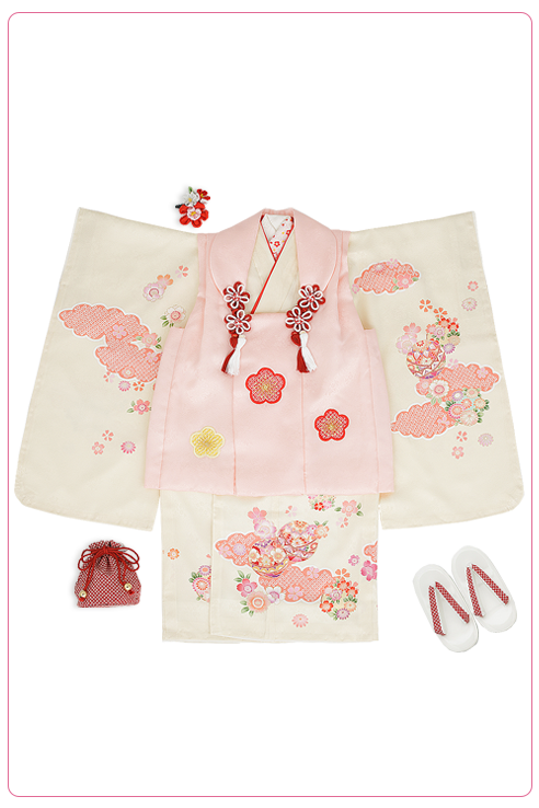 正絹お祝い着6点セット【01】